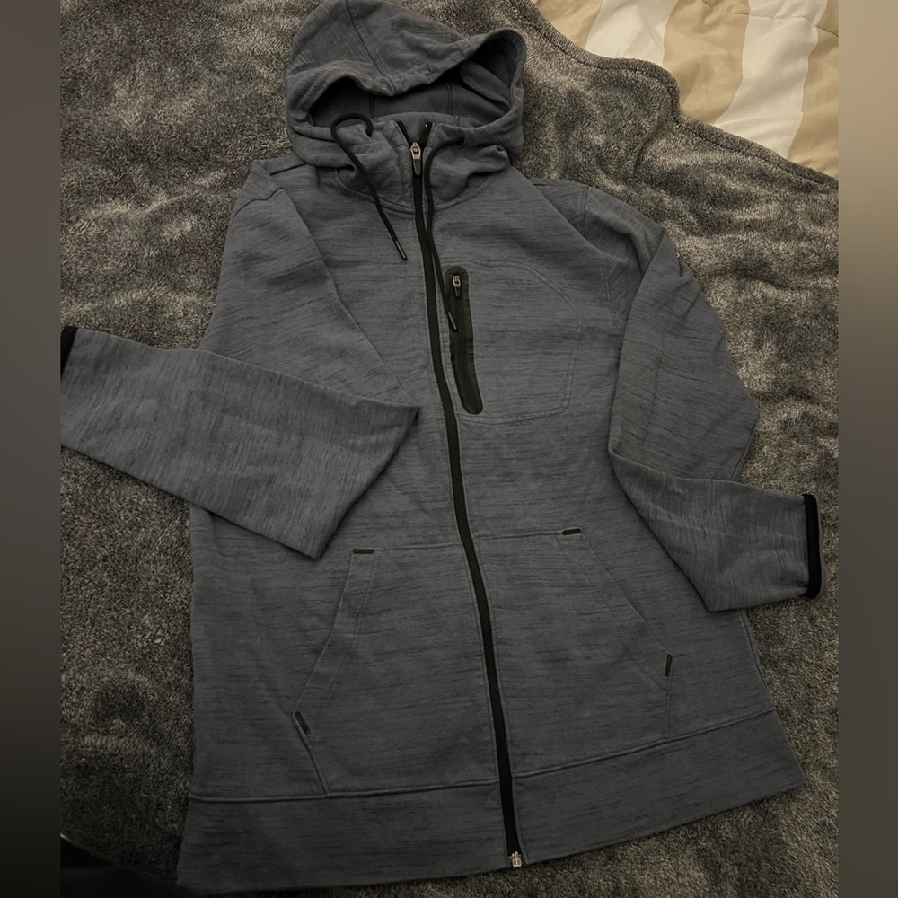 NEW old navy active thick zip up sweatshirt size medium